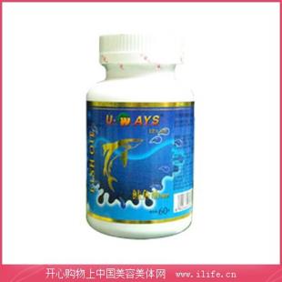 美国尤维斯(U_ways)鲑鱼油软胶囊1000mg/粒×100粒