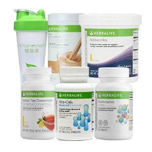 康宝莱(Herbalife)高血压、高血脂、冠心病营养套装【原装进口版】