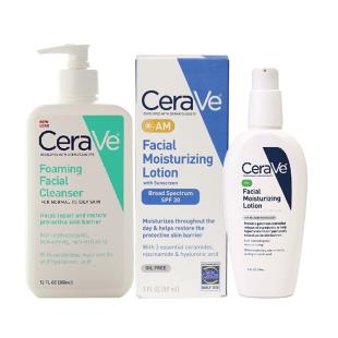 美國CeraVe(CeraVe)簡易日夜呵護(hù)美容套裝【適用于中油性膚質(zhì)】