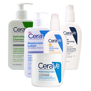 美國CeraVe(CeraVe)中干性肌膚美容套裝