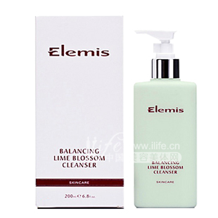 艾丽美(Elemis)青柠花平衡洁面乳【英国原装进口】200ml