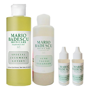 美国Mario Badescu(Mario_Badescu)强力祛痘护肤美容套装（适用于红头脓包囊肿等发炎症状的粉刺）