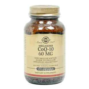 美国Solgar(Solgar)反式辅酶Q10软胶囊【美国版】60mg*120粒