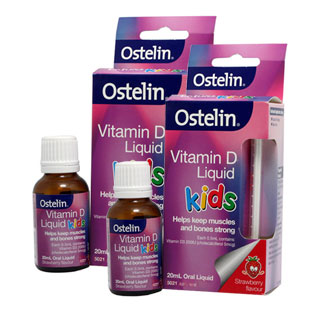 澳洲Ostelin(Ostelin)兒童維生素D滴劑2盒體驗裝