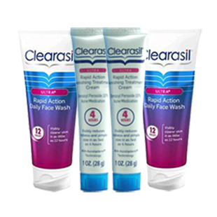 美国Clearasil(Clearasil)强效祛痘护肤两套分享装