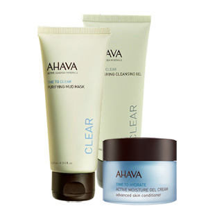 以色列Ahava(Ahava)调理去除黑头粉刺护肤套装