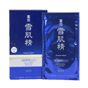 雪肌精(SEKKISEI)蕴皙精华面膜24ML*6