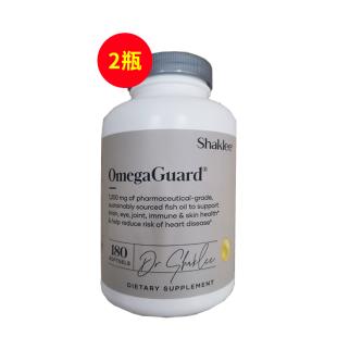 嘉康利(Shaklee)欧米茄脂肪酸鱼油胶囊【美国版】180粒/瓶(新包装）【买一送一】