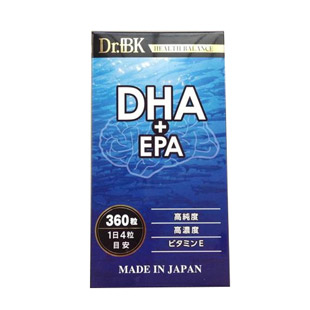 野口DR.BK(DR_BK)深海鱼油DHA+EPA 360粒