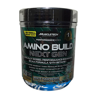 肌肉科技(MUSCLETECH)Amino Build白金支链氨基酸30份278g白浆果萄味