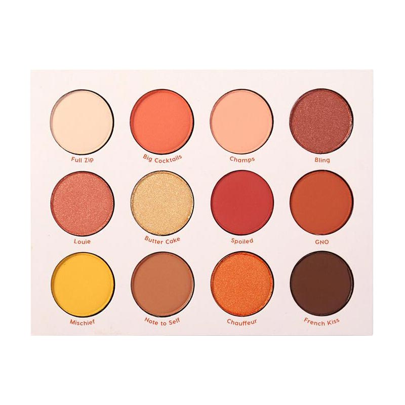 美国卡拉泡泡（Colourpop）眼影盘Yes Please日落
