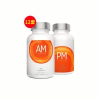 美商婕斯(Jeunesse)DNA基因修护早晚系列AM PM 60粒/瓶 *2瓶【12套】