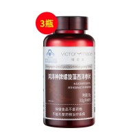 維萃美（Victorymade）鴻洋神牌螺旋藻西洋參片0.5g*60?！?瓶裝】