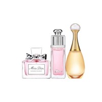迪奧（Dior） 甜心+魅惑+真我*5mlQ版香水三件套禮盒 【贈品】