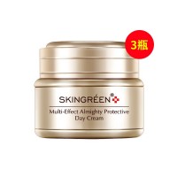 仙格丽(Skingreen)多效全能防护日霜30ml*升级版【日间强效焕活3瓶装】