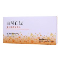 新生活(New_Life)自然在線(xiàn)蛋白粉固體飲料維生素C大豆?fàn)I養(yǎng)粉450g(15g*30袋）