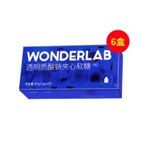 WonderLab(WonderLab)口服玻尿酸夹心软糖 透明质酸钠神经酰胺VC补充水分补水【六盒装】