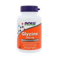 諾奧(Now_Foods)甘氨酸 Glycine 1000毫克100膠囊