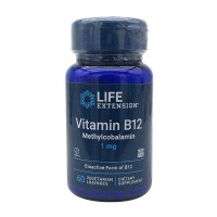 美国Life_extension(Life_extension)甲钴胺维生素B12 1mg*60粒