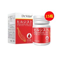 Dr.Velor（Dr_Velor）日本菲牛蛭冻干粉水蛭素血栓90粒/瓶*15瓶