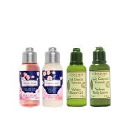 歐舒丹（L'OCCITANE）身體護(hù)理小美盒(夜櫻沐浴75ml+潤膚75ml+馬鞭草潤膚50ml+沐浴50ml)