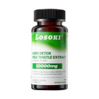 美国Losoki护养肝片水飞奶蓟草 60粒/瓶——无盒特价