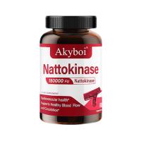 Akyboi纳豆激酶高活性胶囊60粒/瓶