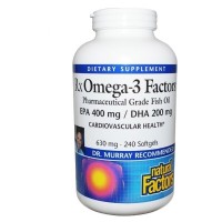 然自自然(Natural_Factors)深海鱼油RxOmega-3软胶囊【美国版】240粒