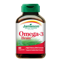 健美生(Jamieson)Omega3 Brain孕婦DHA【加拿大進(jìn)口版】60粒