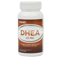 健安喜(GNC)DHEA青春素膠囊25mg*90粒/瓶 【新包裝】