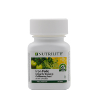 安利纽崔莱(NUTRILITE)纽崔莱铁质叶酸片【美国版】90粒