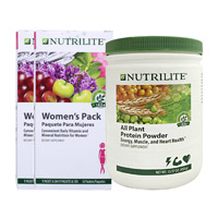 安利纽崔莱(NUTRILITE)女士日常营养套装