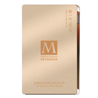 美莱集团高端定制钛合金聚合物移动电源6000mAh【限量版土豪金】