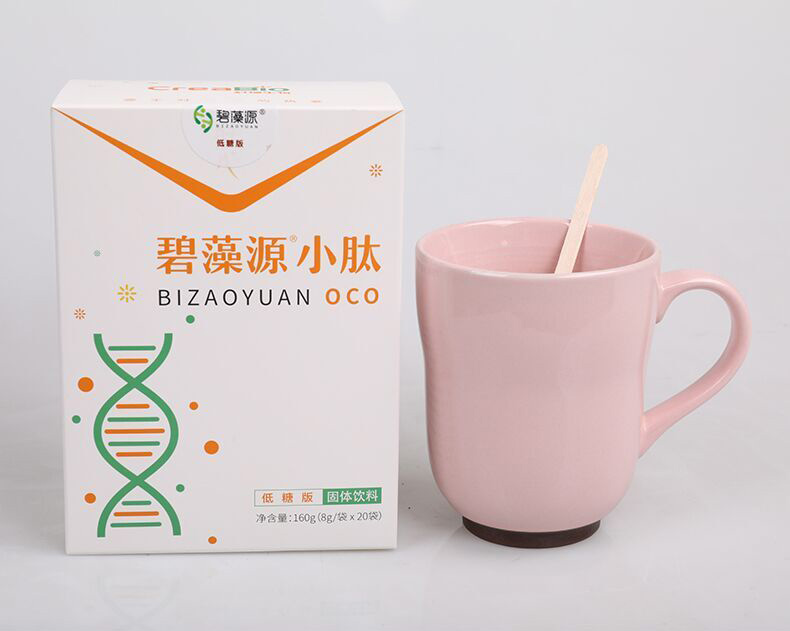 碧藻源（BIZAOYUAN）小肽冲剂固体饮料青苹果口味低糖ç‰?g*20小包