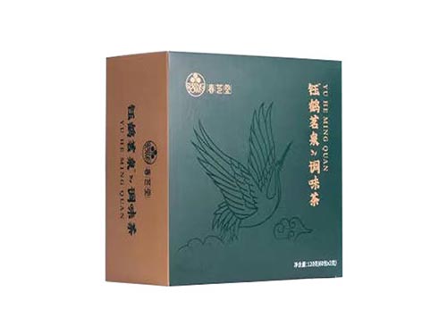 春芝堂钰鹤茗泉调味茶成分 春芝堂钰鹤茗泉调味茶每天喝几克