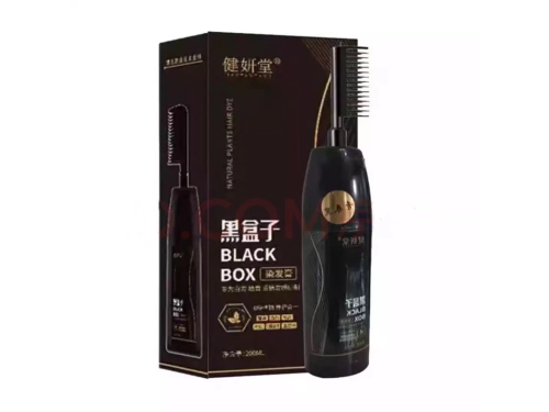 植物黑发黑盒子是真的吗 植物黑发黑盒子染发剂多少钱一盒 