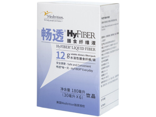 畅透膳食纤维液的作用