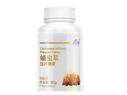 金蝉花蛹虫草压片糖果是真的吗 金蝉花蛹虫草压片糖果多久见效