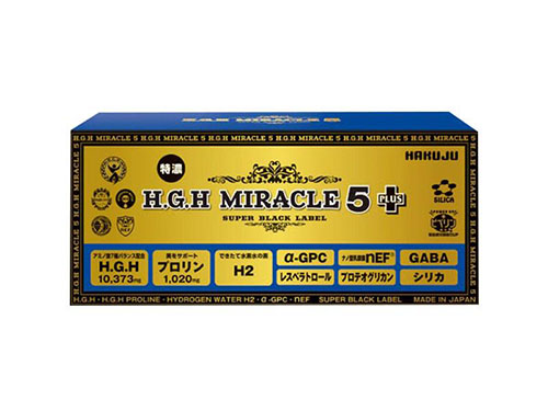 日本白寿HGH MIRACLE5奇迹生长素有什么作用   日本白寿HGH说明书