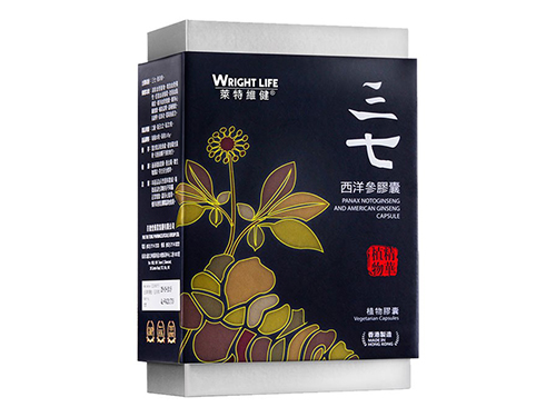人体气血不足可选用西洋参三七胶囊