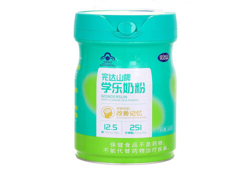 完达山牌学乐奶粉能增强记忆力吗 完达山牌学乐奶粉多少一罐