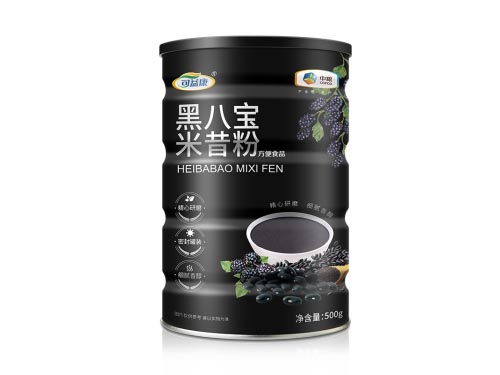 黑八宝粉早上空腹可以喝吗 黑八宝粉多少钱一罐