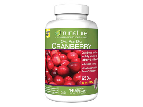trunature蔓越莓胶囊的功效 trunature蔓越莓胶囊一天吃几粒