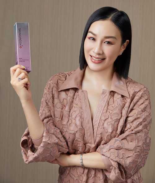 钟丽缇与仙格丽青春定格液