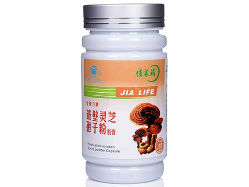 破壁灵芝孢子粉和胶囊