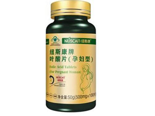 纽斯康叶酸片价格