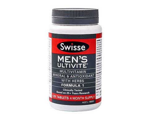 swisse男士复合维生素成分