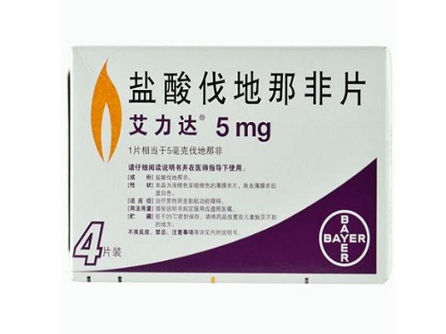艾时达盐酸伐地那非片的副作用