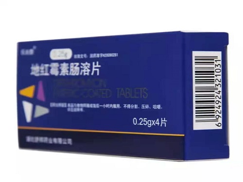 地红霉素肠溶片的副作用